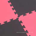 Red black Color Interlocking EVA Foam Puzzle Mat